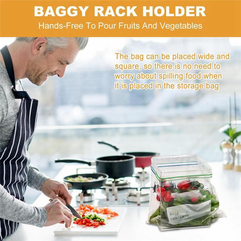 Food Storage Bag - SUPEROFERTA: Soporte para Bolsas con Cierre