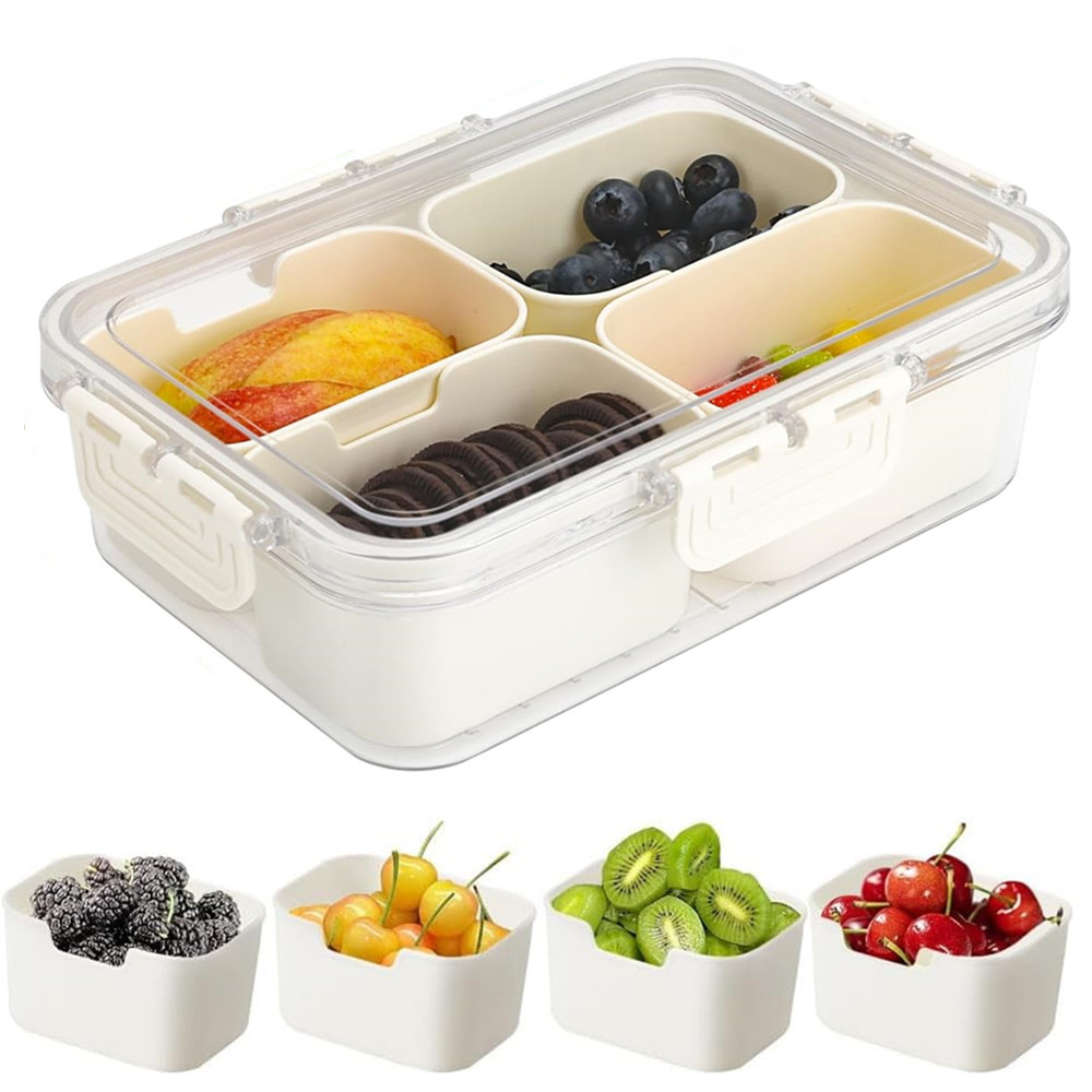 Food Storage Oven Safe - Caja Portátil para Almacenamiento de Alimentos,