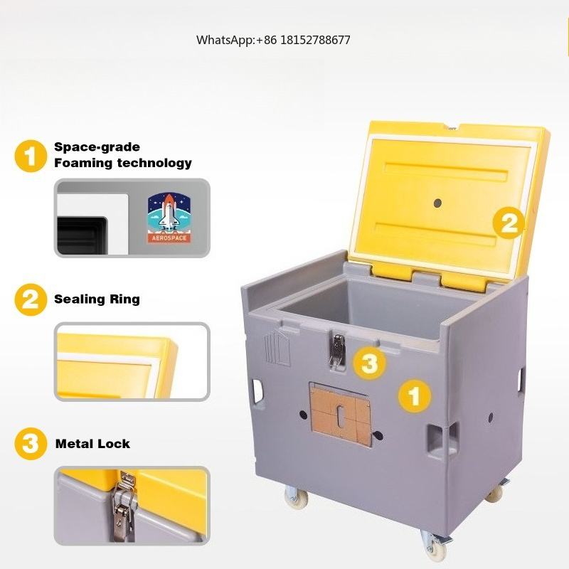 Food Storage Containers - Contenedor Aislado para Almacenamiento de Hielo