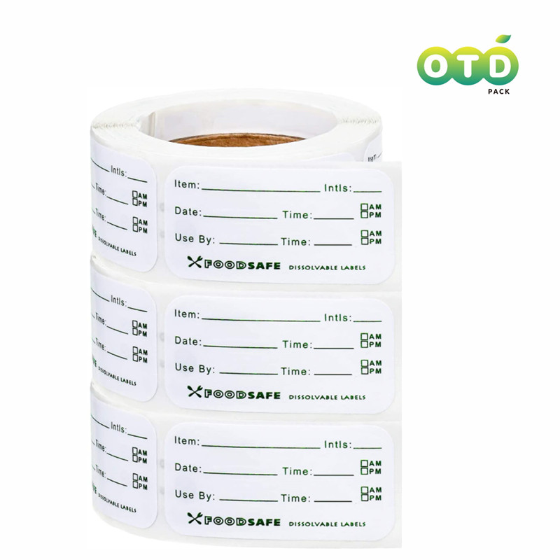 Food Storage Labels - 300/Uds etiquetas adhesivas de almacenamiento de
