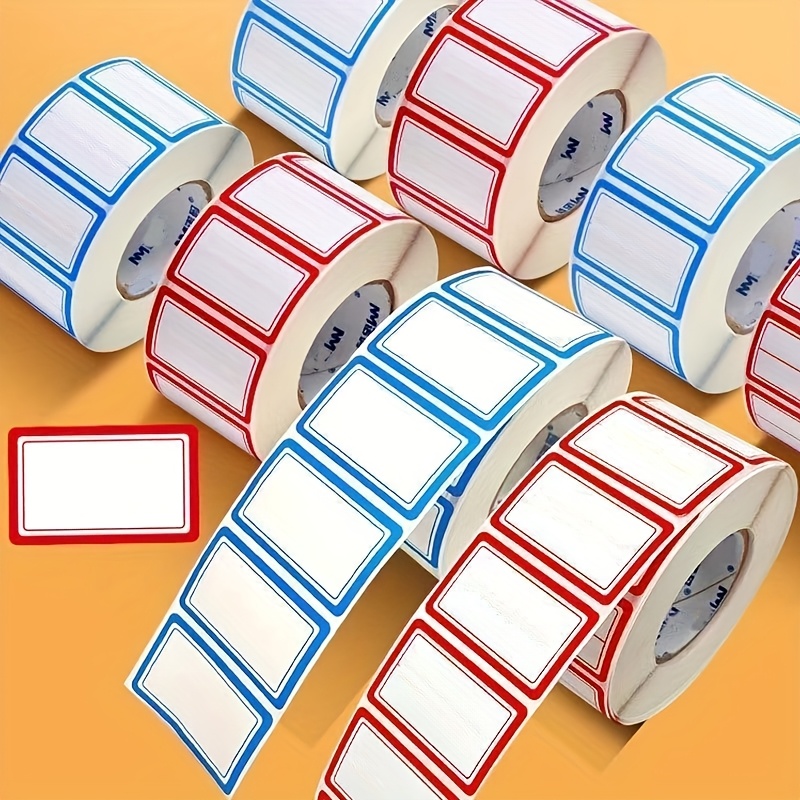 Food Storage Labels - 1000 etiquetas de congelación, impermeables y