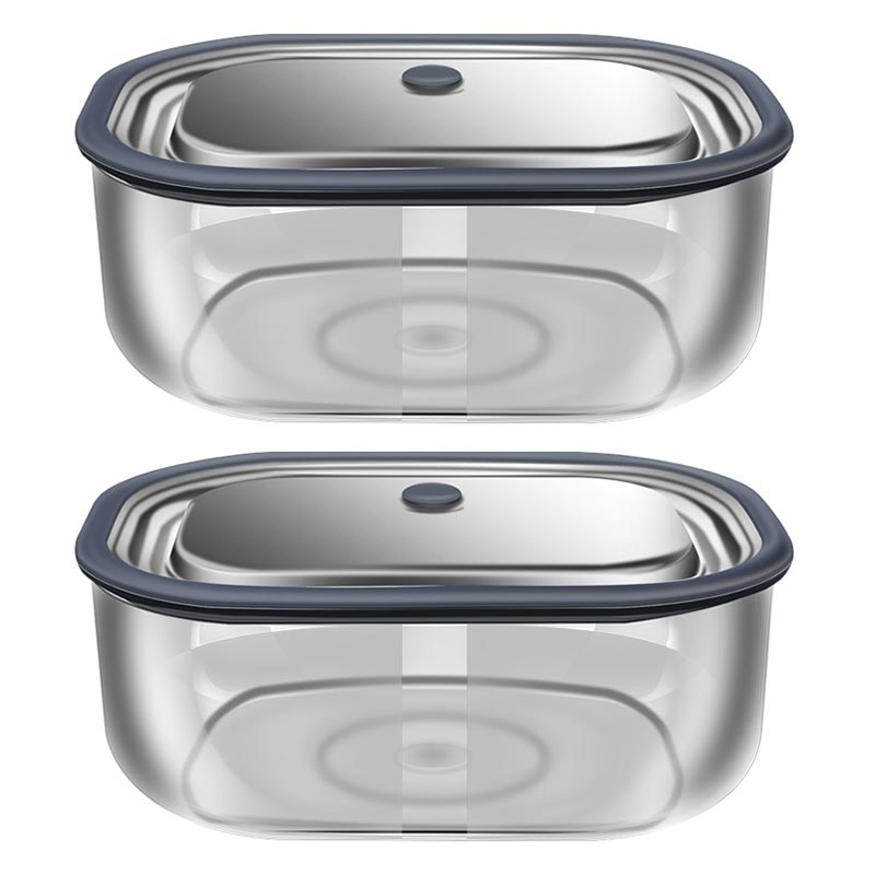 Food Storage Oven Safe - Fiambrera rectangular de vidrio de borosilicato