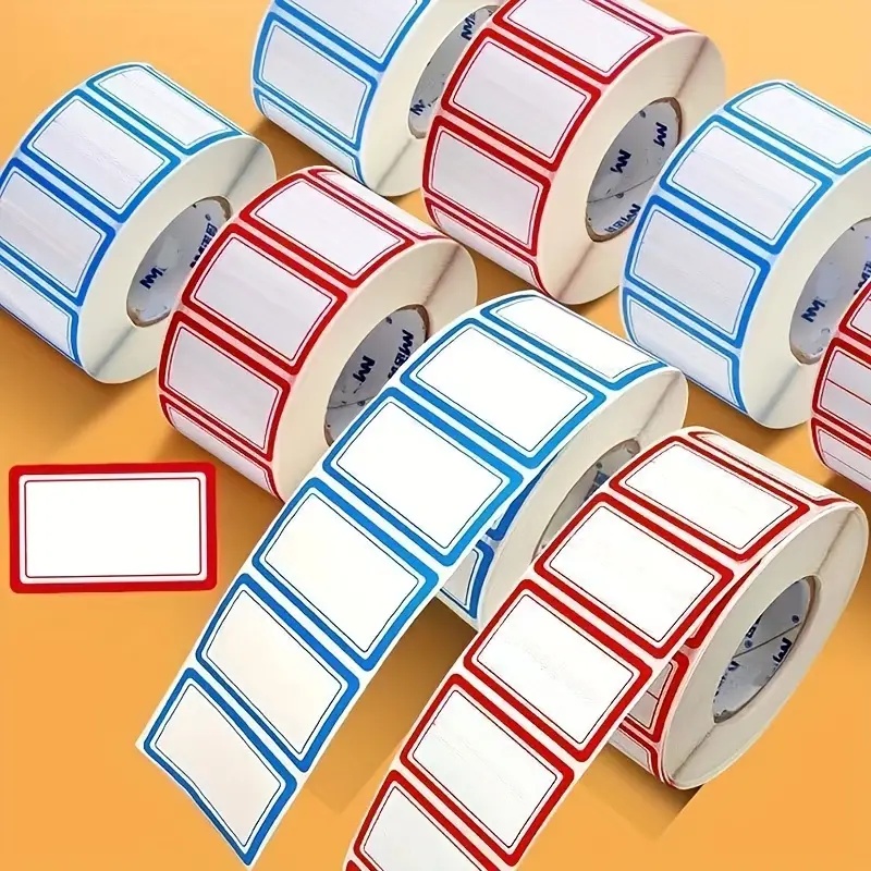 Food Storage Labels - 500 etiquetas para congelador sin residuos,