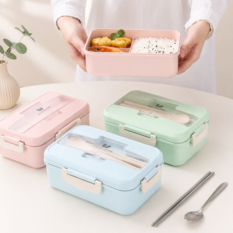Food Storage Oven Safe - Lonchera de Paja de Trigo, Apta