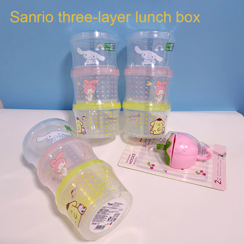 Food Storage Oven Safe - Juego de Loncheras Bento Kitty de