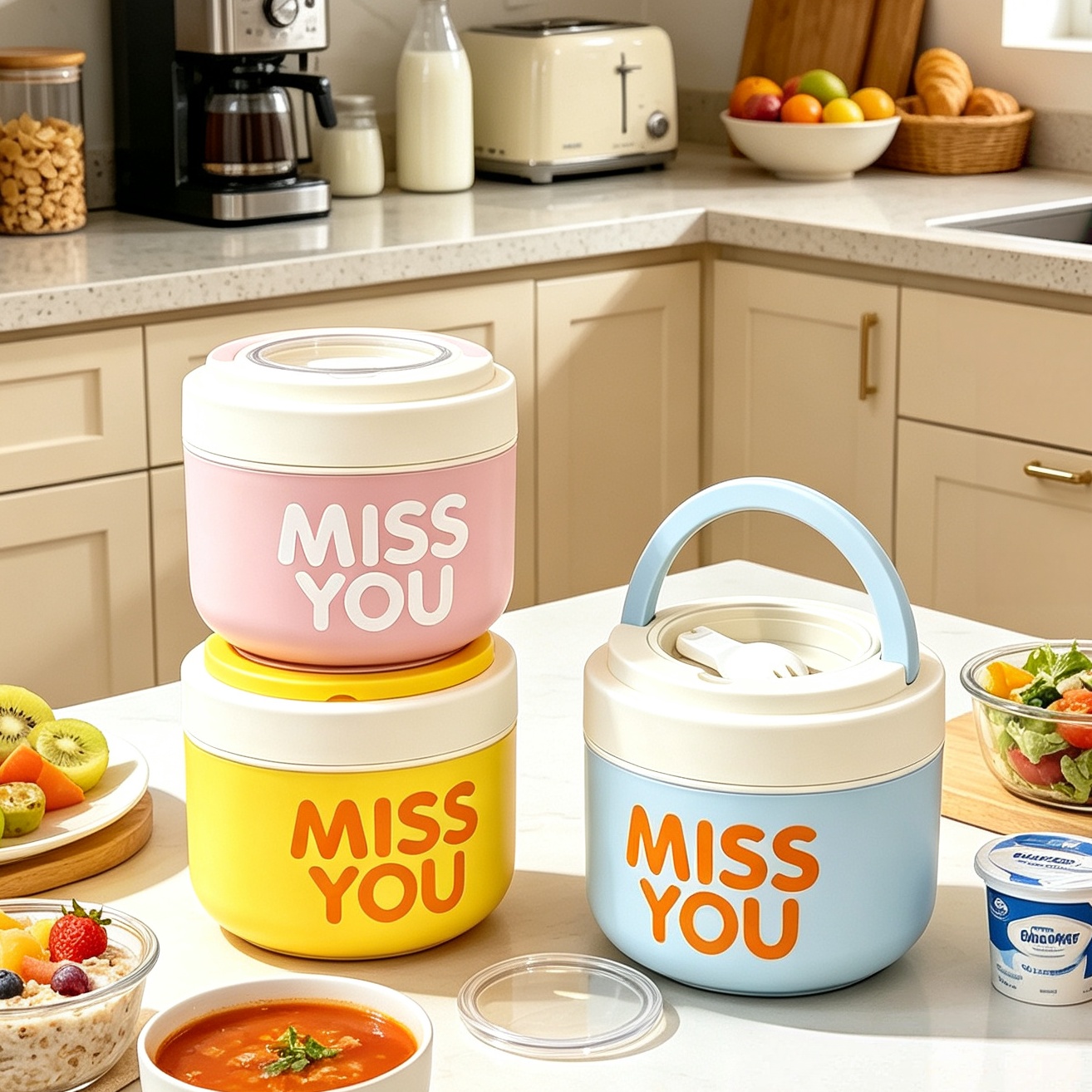 Taza de desayuno aislada de ac - Food Storage Meals reseña y precio