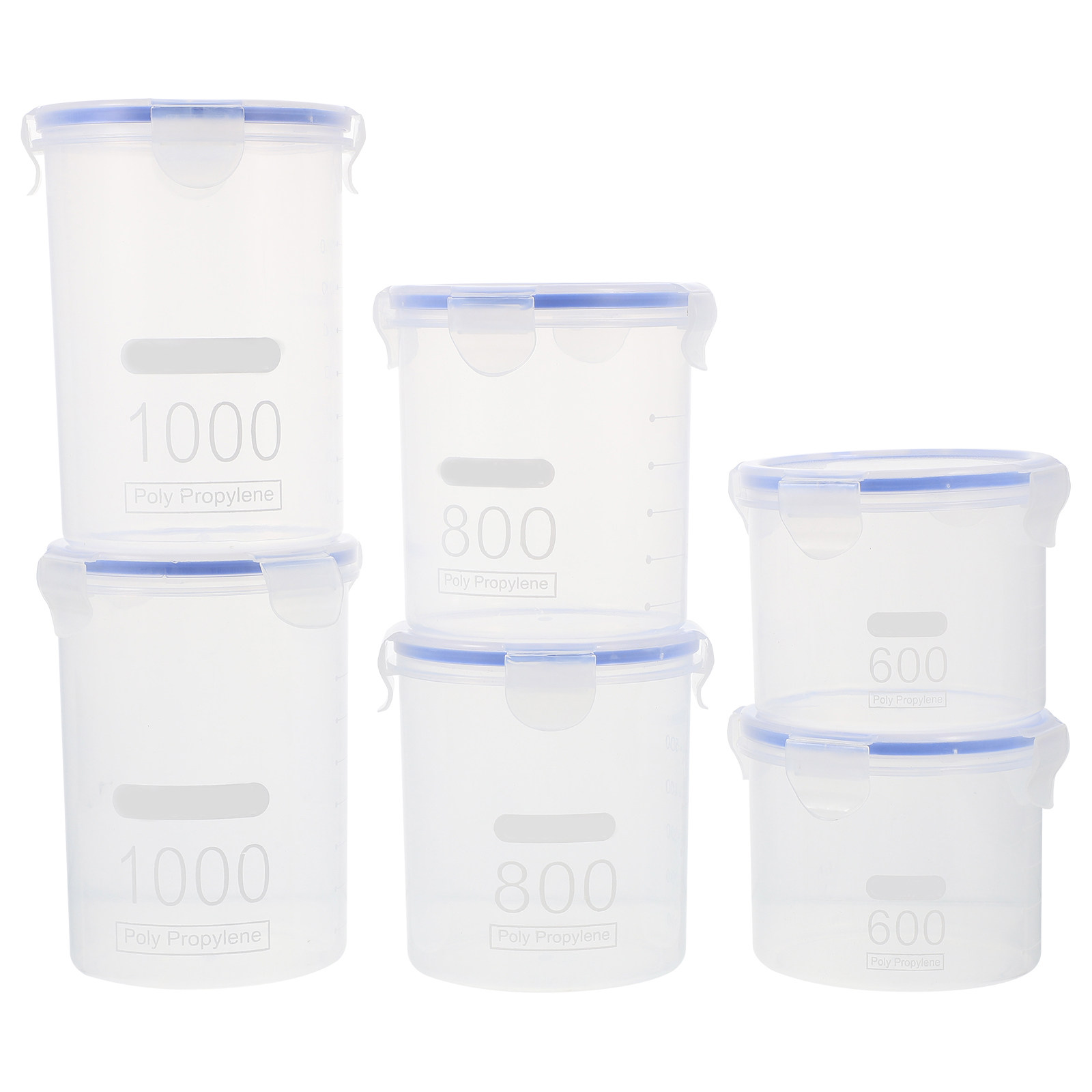 6 recipientes herméticos para  - Food Storage Containers reseña y precio