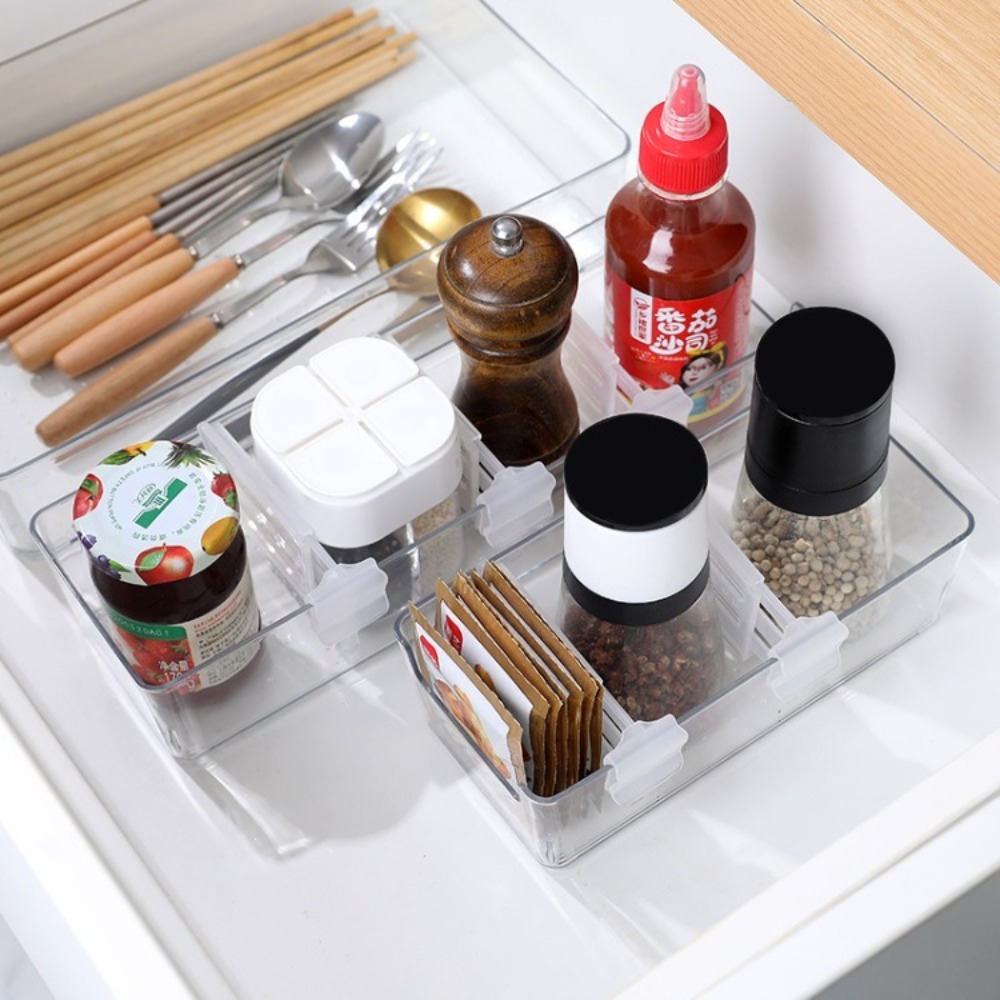 1/4 piezas Divisor de espacio  - Food Storage With Dividers reseña y precio