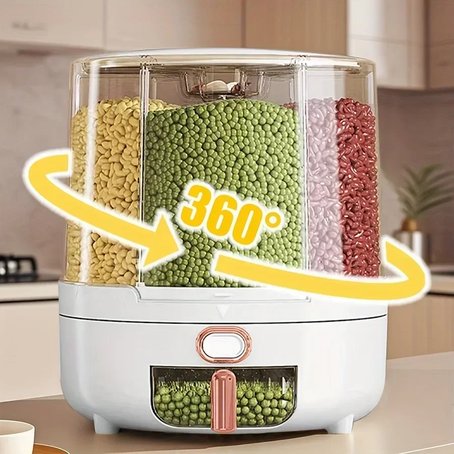 6 compartimentos 360 °   Conte - Food Storage Meals reseña y precio