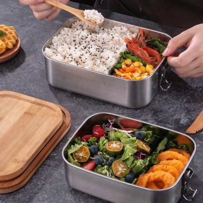 Lonchera duradera de acero ino - Food Storage Meals reseña y precio