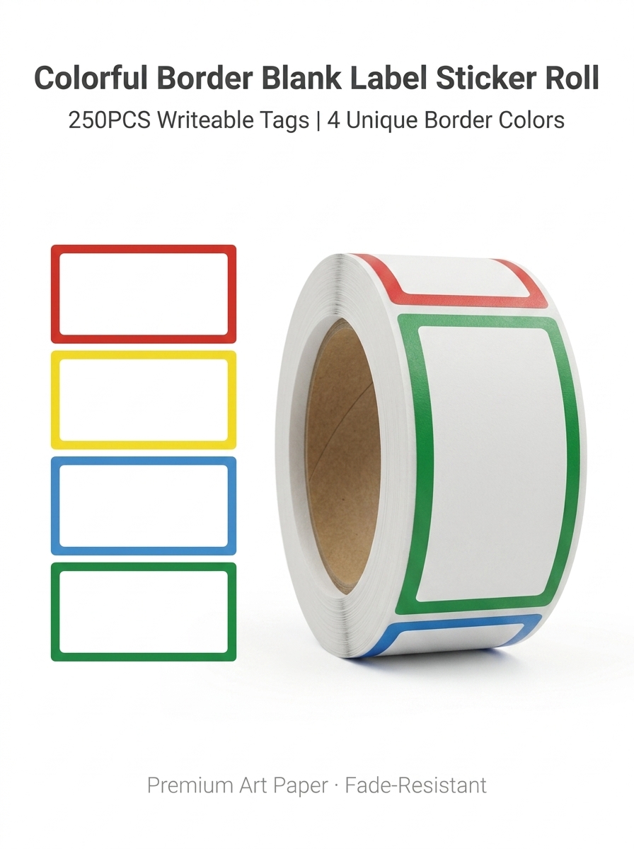 250 uds/rollo de pegatinas cla - Food Storage Labels reseña y precio