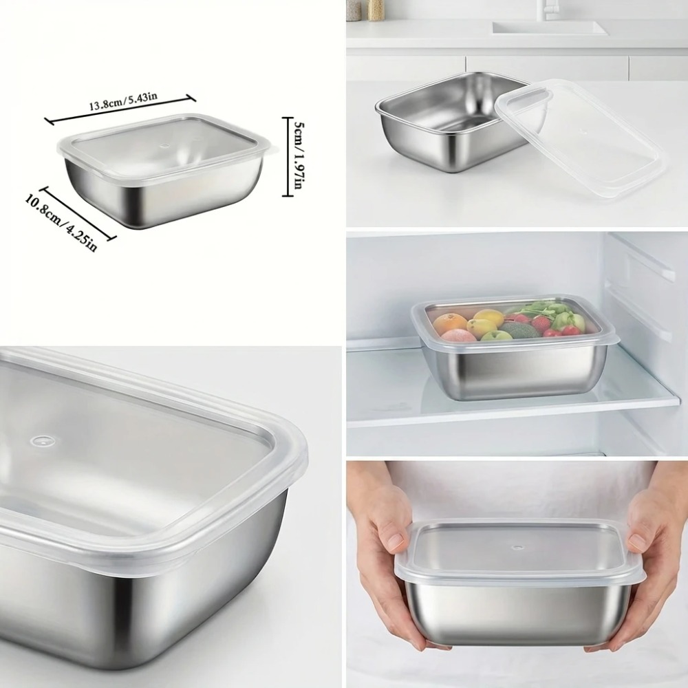 Juego de 6 Recipientes Herméti - Food Storage Meals reseña y precio