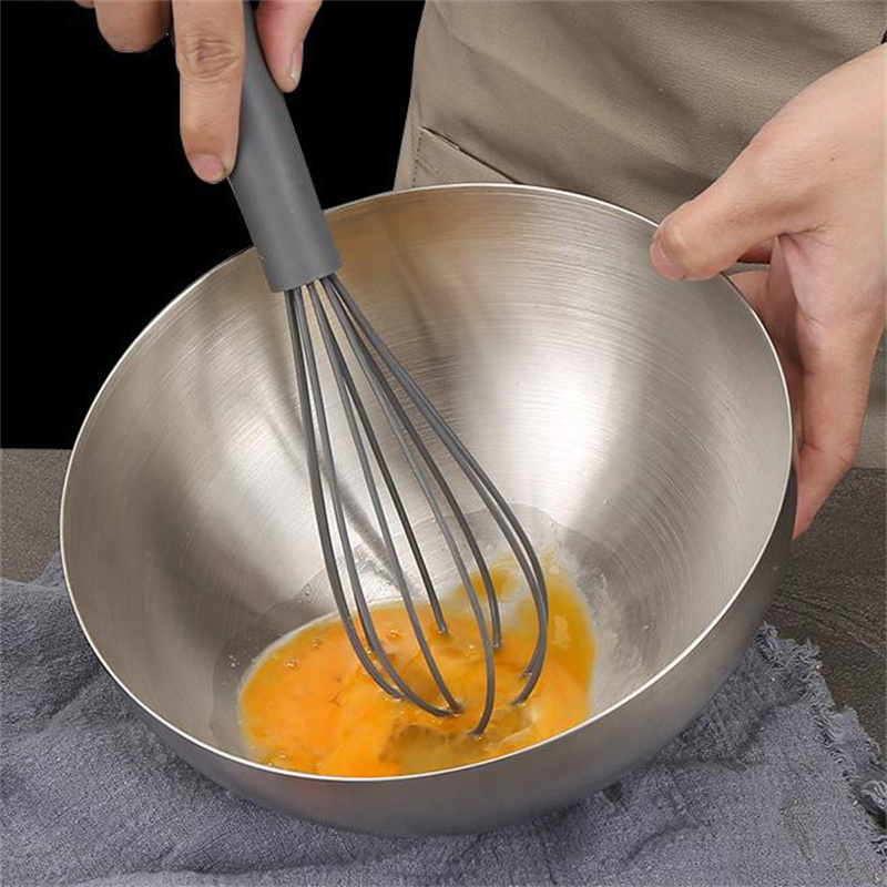Cuencos gruesos de acero inoxi - Food Storage Meals reseña y precio