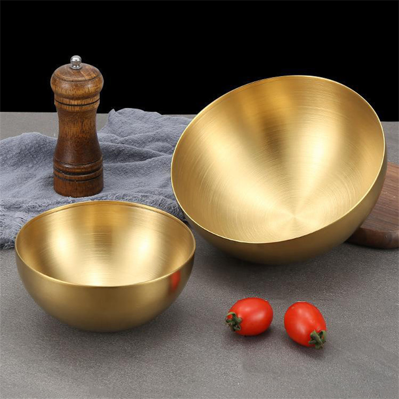 Cuencos gruesos de acero inoxi - Food Storage Meals reseña y precio