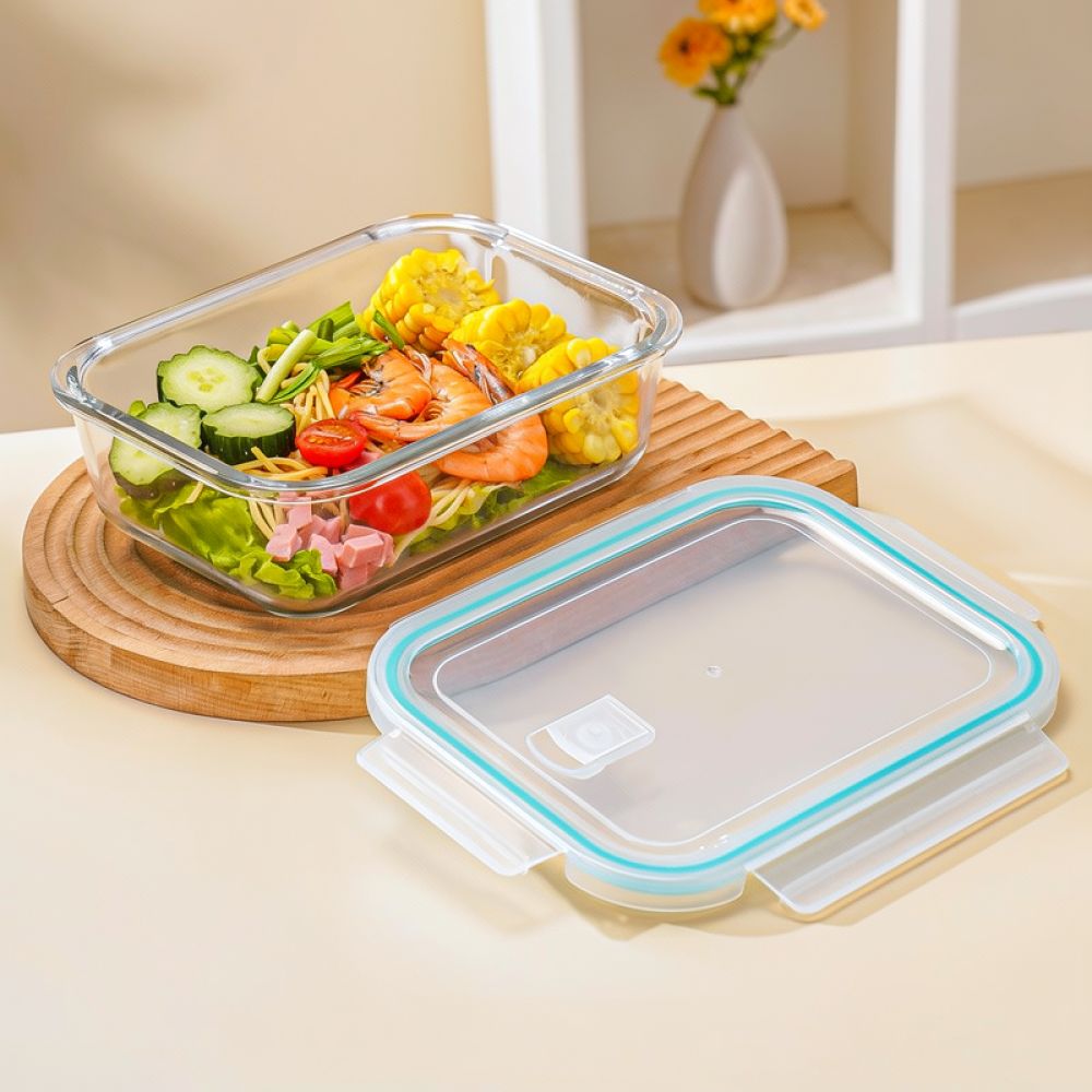 Recipiente de vidrio apto para - Food Storage With Dividers reseña y precio