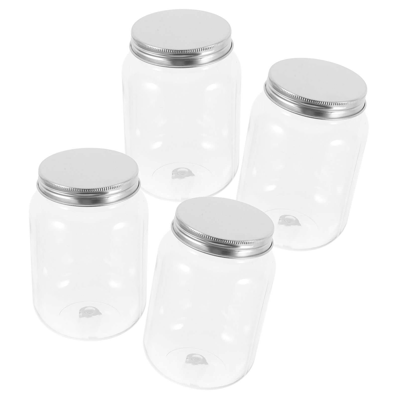 4 recipientes de plástico tran - Food Storage Containers reseña y precio