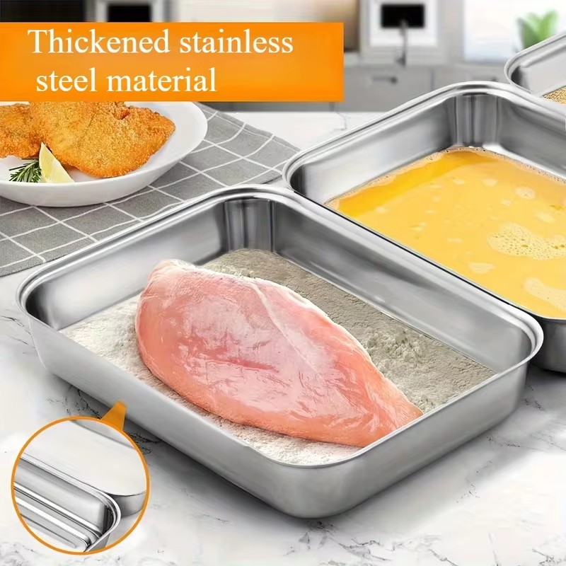 Juego de 3 recipientes de acer - Food Storage Meals reseña y precio