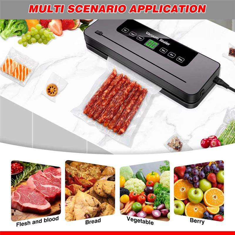 Máquina selladora al vacío elé - Food Storage Bag reseña y precio
