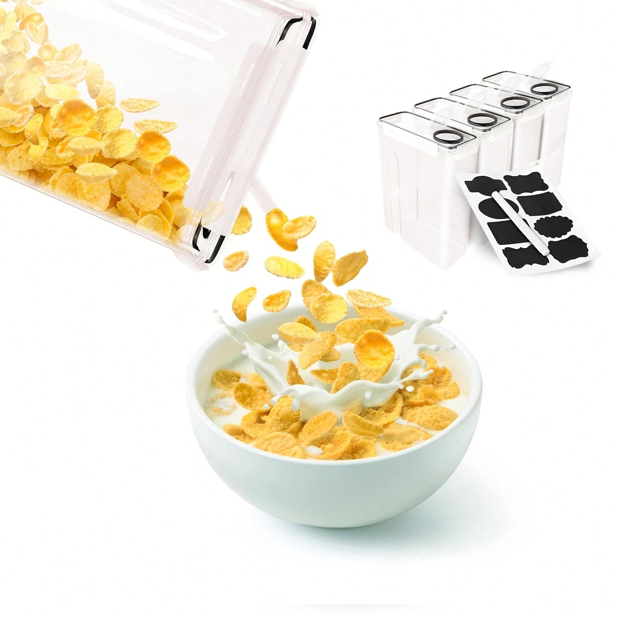Recipientes herméticos para gu - Food Storage Labels reseña y precio