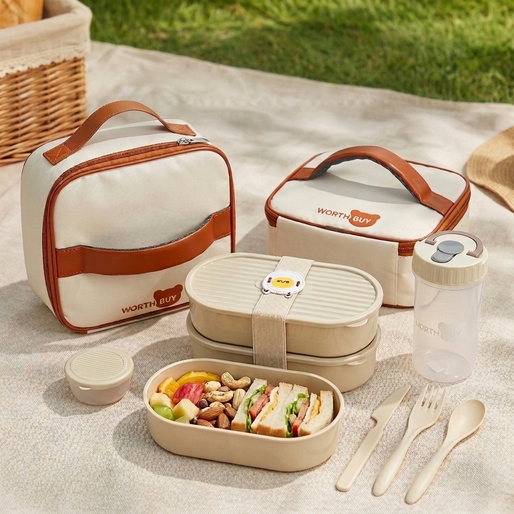 2 piezas/set de loncheras reut - Food Storage Oven Safe reseña y precio