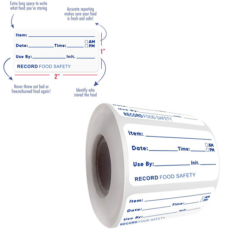 Nuevo # 500 unidades/rollo, pe - Food Storage Labels reseña y precio