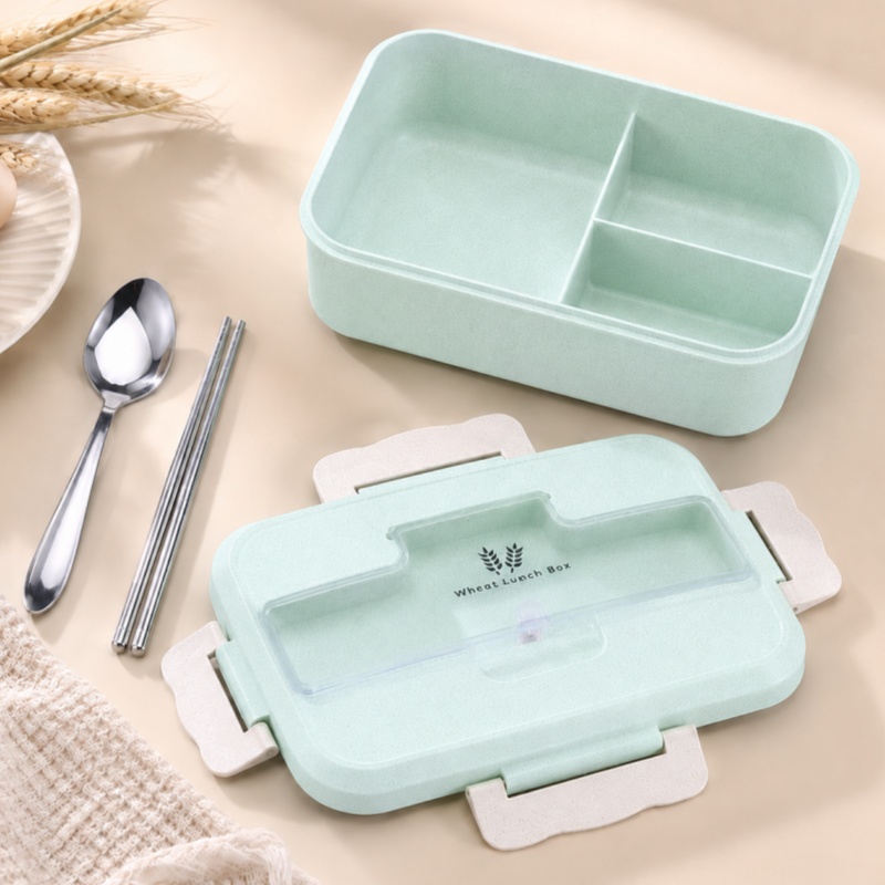 Lonchera de Paja de Trigo, Apt - Food Storage Oven Safe reseña y precio